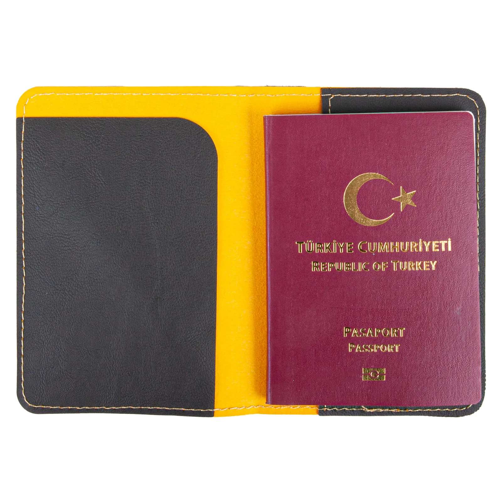 PASAPORTLUK SARI DERİ